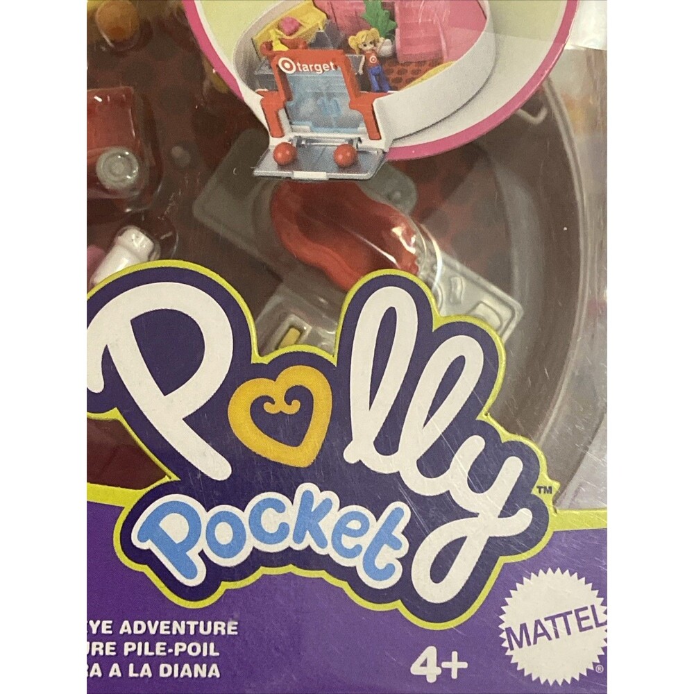 Polly Pocket TARGET BULLSEYE ADVENTURE Exclusive Playset NWT Doll Mini - Picture 3 of 13